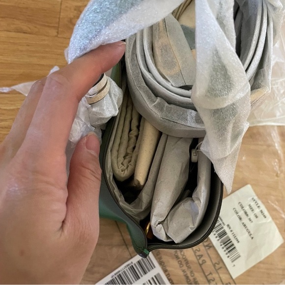 tory burch perry small tote Arugula - Picture 5 of 7